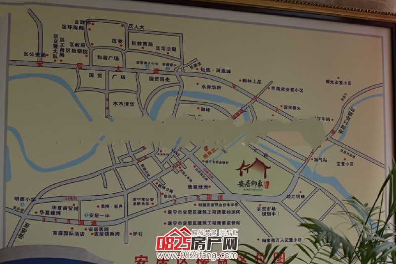 嘉信安居印象四期效果图区位图