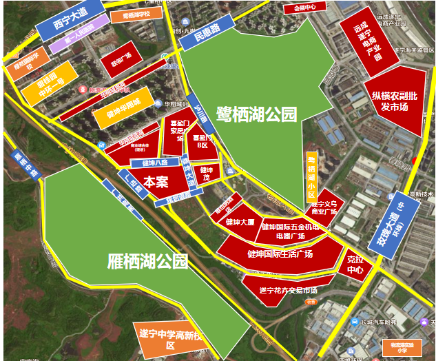 实景配套图