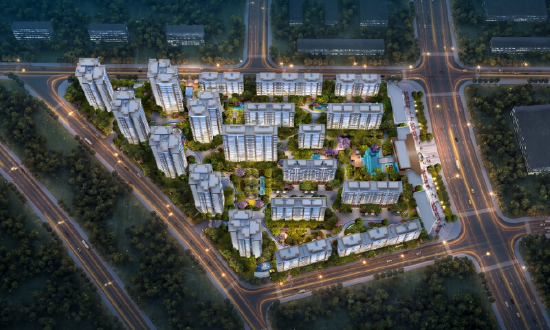 楼栋分布图