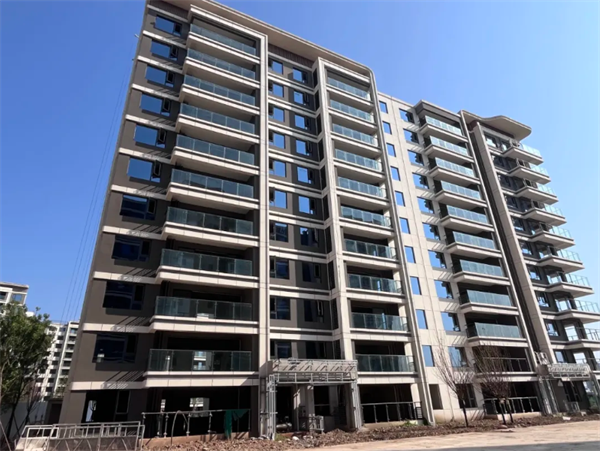 铁建云台府8月工程进度