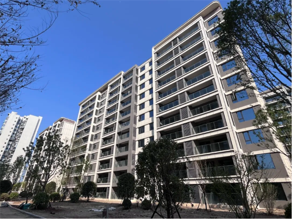 铁建云台府8月工程进度