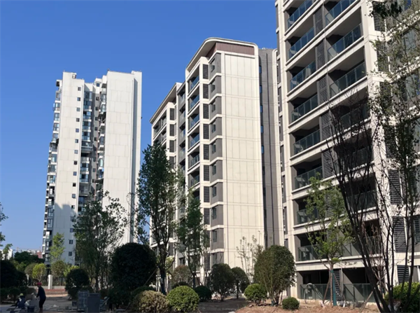 铁建云台府8月工程进度