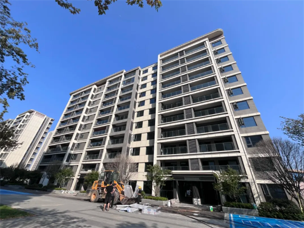 铁建云台府8月工程进度