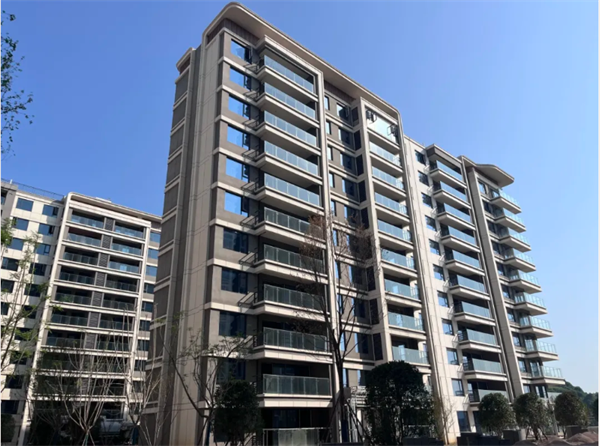 铁建云台府8月工程进度