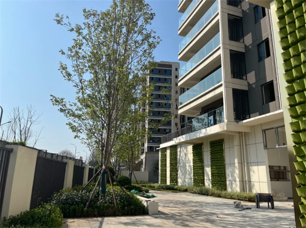 铁建云台府8月工程进度