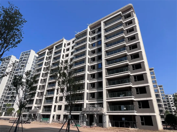 铁建云台府8月工程进度