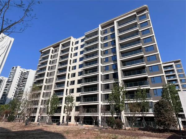 铁建云台府8月工程进度